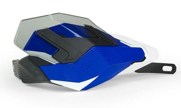 RaceTech HP3 Adventure Handguards Blue/White R-HP3ADVBLBN0