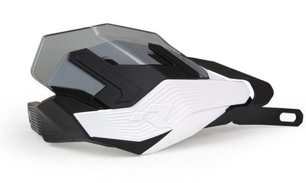 RaceTech HP3 Adventure Handguards White/Black R-HP3ADVBNNR0