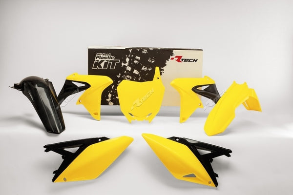 RaceTech Plastová súprava OEM Farba (14-16) Žltá/čierna Suzuki RM-Z250 R-Kitrmz-OEM-511