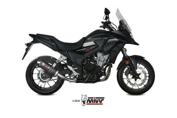 MIVV oválny tlmič uhlíka/uzáver uhlíka Honda CB500X H.067.L3C