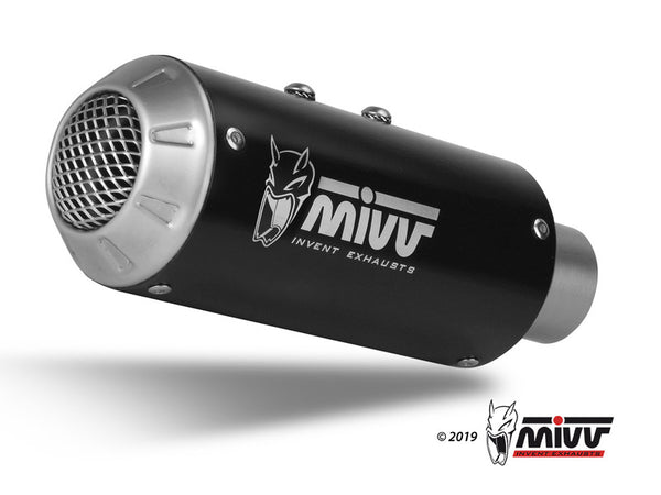 MIVV MK3 TUMBLER OCELA Čierna/nerezová oceľová čiapka Yamaha MT-10 Y.057.LM3B