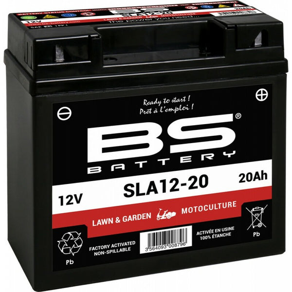 BS Battery SLA Battery Maintenance-Free Factory Activated - SLA12-20 