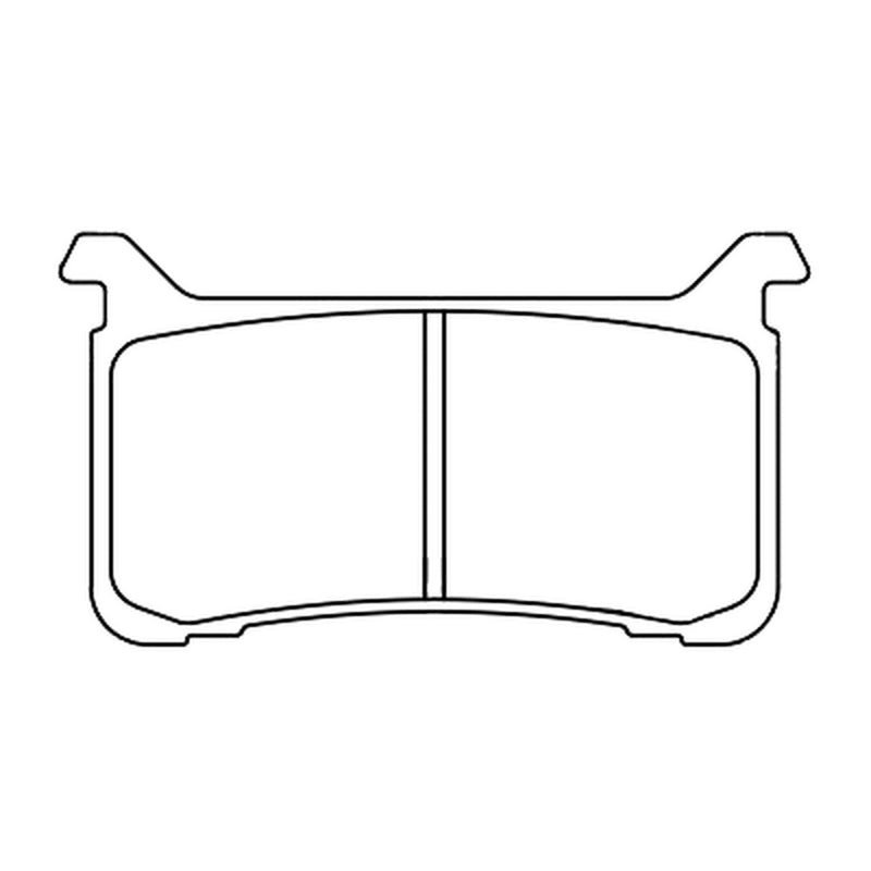 CL BRAKES závodné sinterované kovové brzdové doštičky - 1252C60 1252C60 