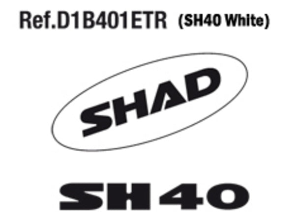 Shad SH40 2011 Nálepky D1B401et
