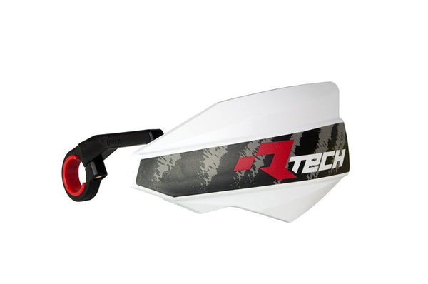 RaceTech Vertigo Handguards-White E-Bike B-Kitpmvtbn20