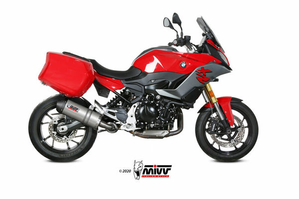 MIVV oválny tlmič titánový/uhlíkový koncový uzáver BMW F900XR B.037.lnc