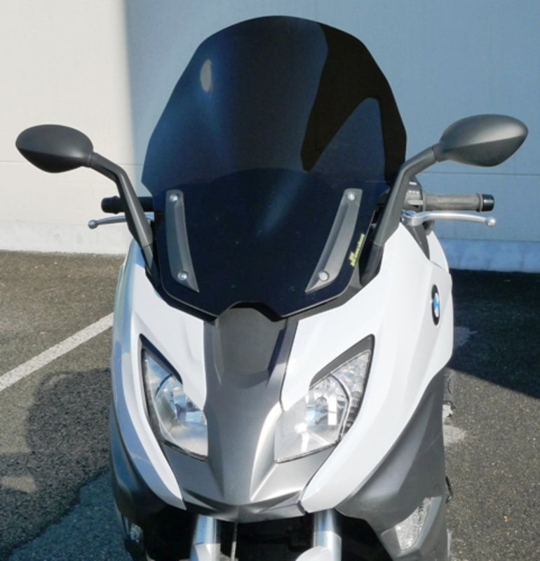 V Časti štandardné čelné sklo číre BMW C650 GT/Sport BB096stin