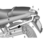 Shad Top Master Fitting Set - BMW W0R82st