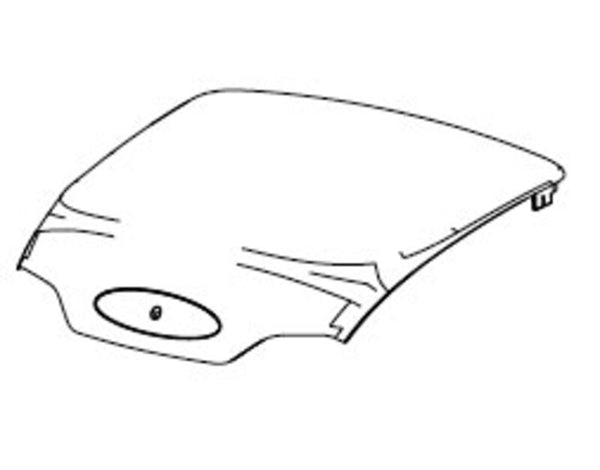 Shad SH40 ALU LOOK Top Box kryt D1B40E25