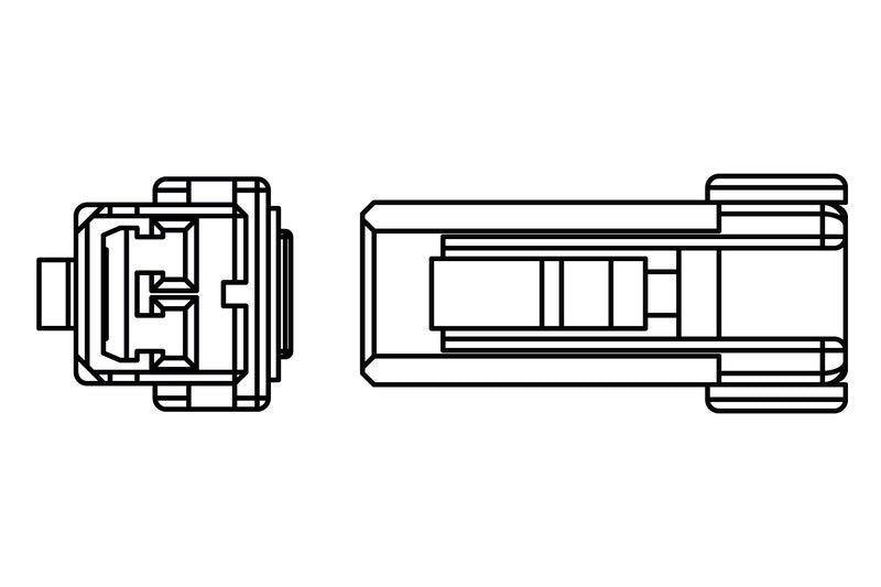 Kábel adaptéra Highsider Indikátor - Harley Davidson 207-083