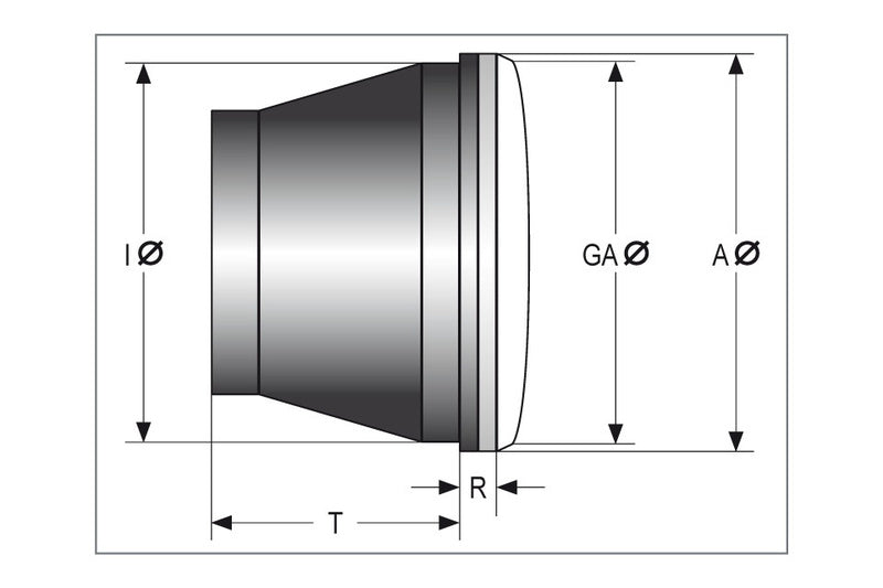 Highsider Jackson LED hlavný vložka svetlometov - 5 3/4 ”226-016