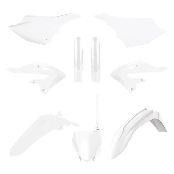 Policeport Plastic Kit - White Yamaha YZ125/250 91128