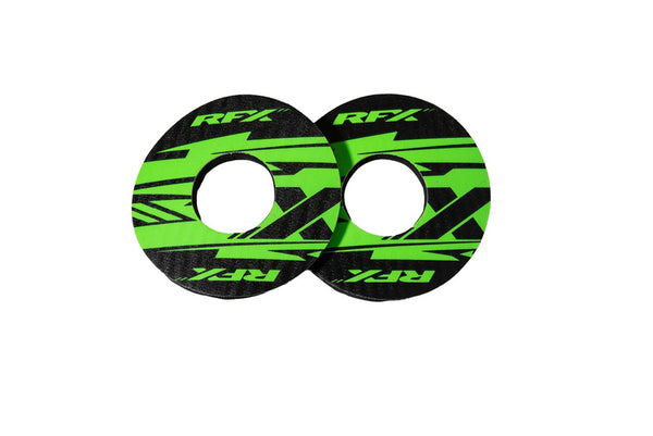 RFX Sport Grip Donuts (X Green) Pair FXHG9010000GN