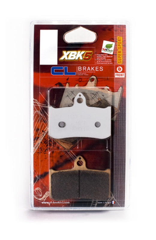 CL BRAKES Ulicové sinterované kovové brzdové doštičky - 1273XBK5 1273XBK5 