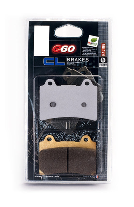 CL BRAKES pretekárske sinterované kovové brzdové doštičky - 1273C60 1273C60 