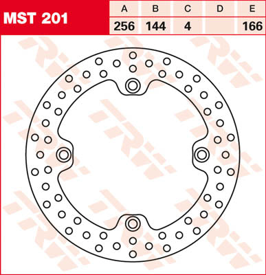 Trw rotor trw mst201 mst201