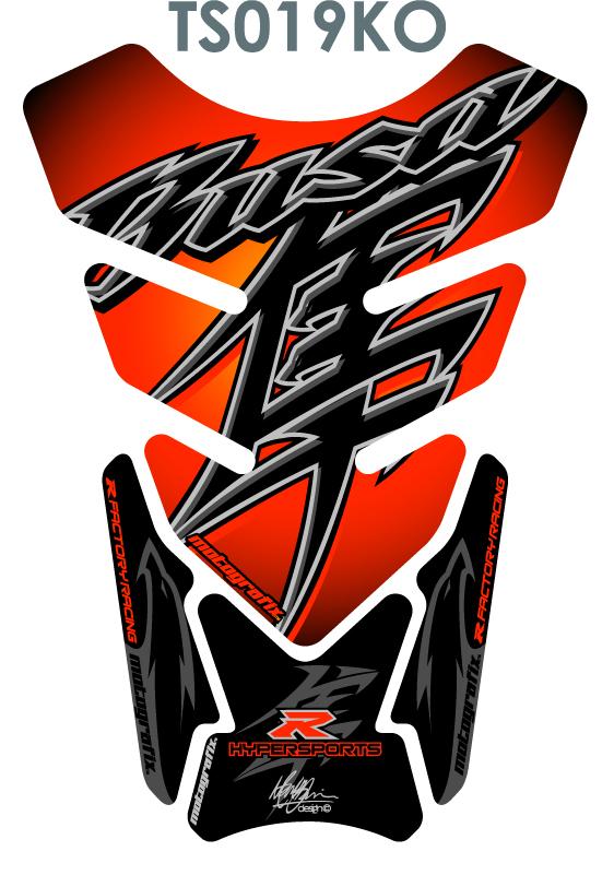 Ochrana nádrže Quadra-Universal čierna/oranžová