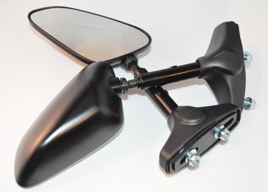 Prístup zadného zrkadla Sport Universal/pár čierny