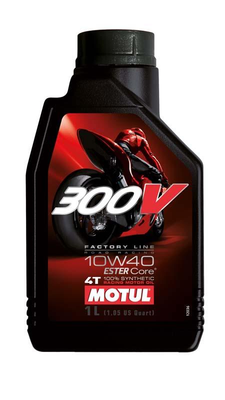 Motul 300V 4T Factory Line 10W-40 1 L (12ks/kartón)