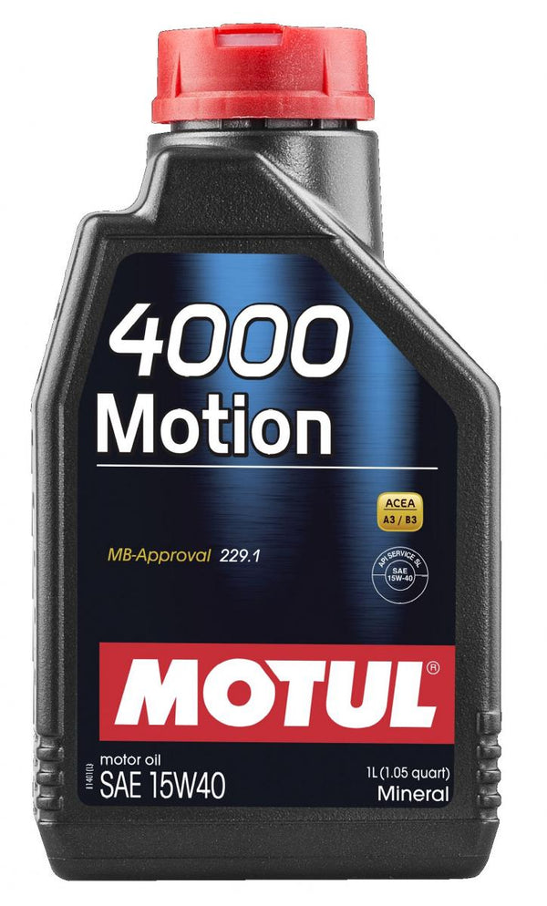 Motul 4000 pohyb 15W40 1L (12ks/kartón)