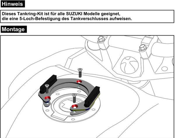 Zamknutím kruhového krúžku 5 otvorov vrátane. Náprotivok vrecká na 4 vrstvy