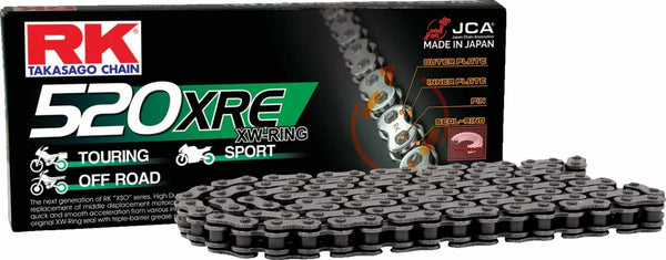 RK Chain RK520xre 124R 520xre-124-CLF