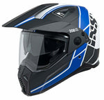 IXS Adventure MC Helmet 208 2.0 čierna /biela /modrá