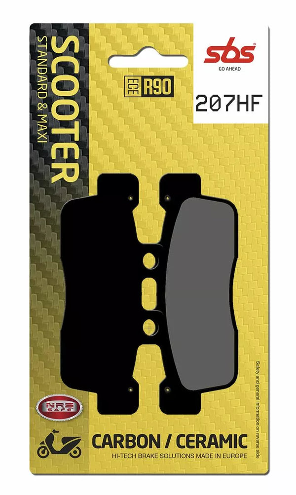 SBS BRAKE PAD CAR/CER SCOOT 207HF