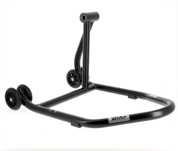 BIHR HOME Track Right RAD ARM PADDOCK STAND MATT BLACK WHEELSNULL