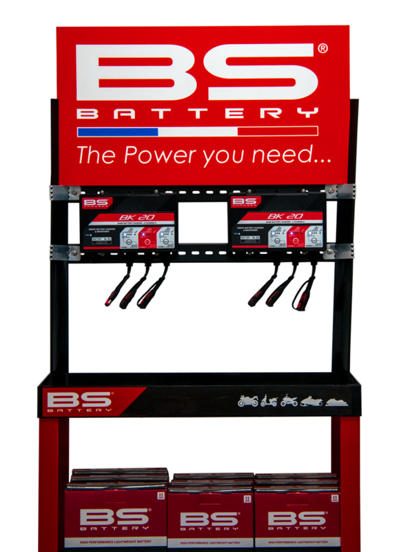 BS Battery Display Súprava s jednou nabíjačkou BK20 NULL