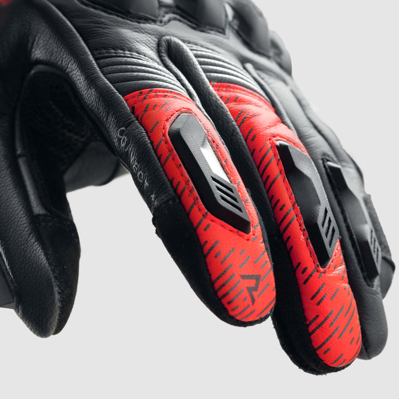 Rebelhorn MC Gloves Viper Black /Red