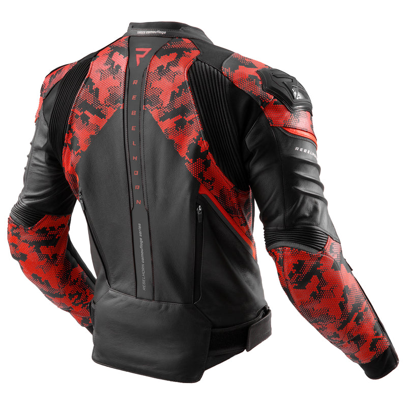 Rebelhorn Mc-koleda bunda Veloce Black /Camo Red