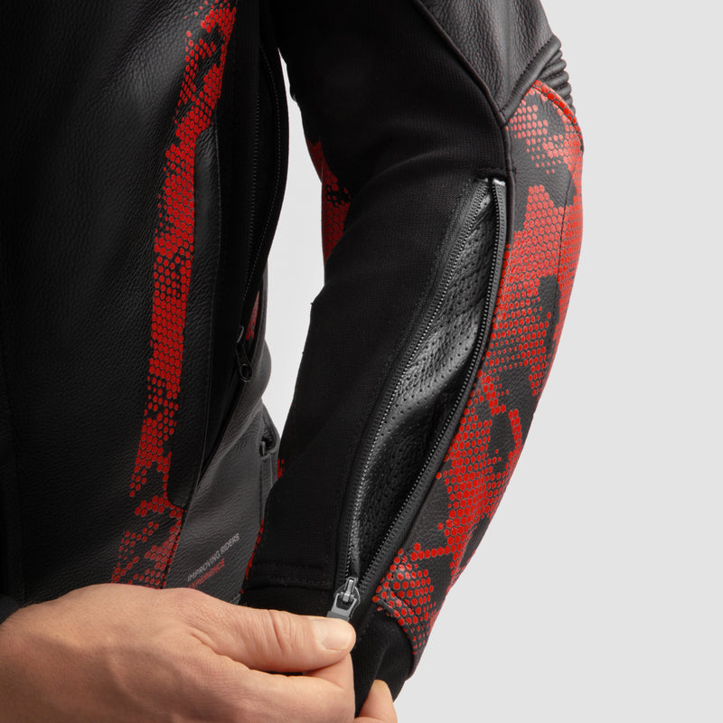 Rebelhorn Mc-koleda bunda Veloce Black /Camo Red