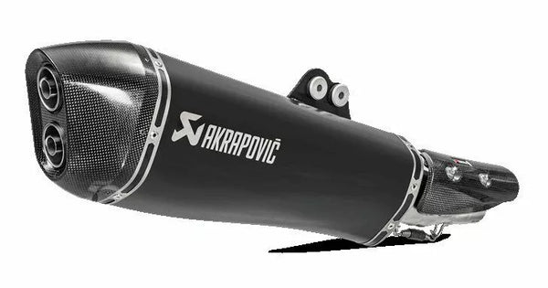 AKRAPOVIC TUFFLER SS BLK KYM AK550 S-KY5SO1-HRAASSBL