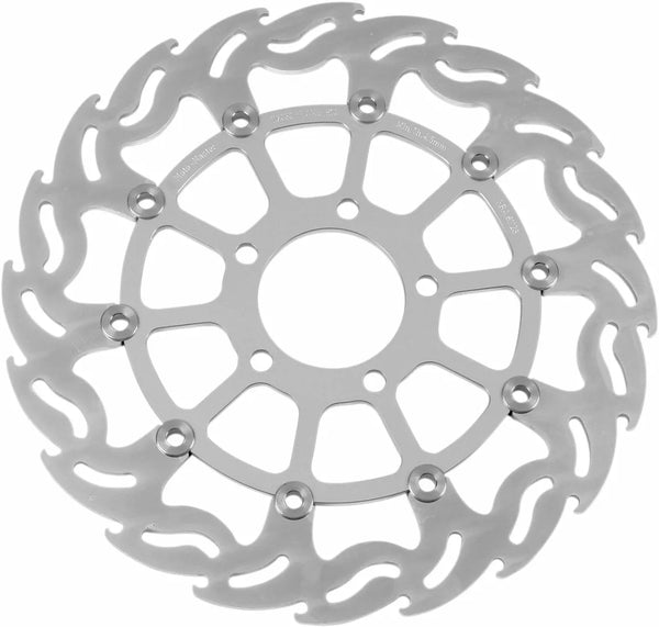 Moto-majster brzdový disk plameň predné vľavo 112030