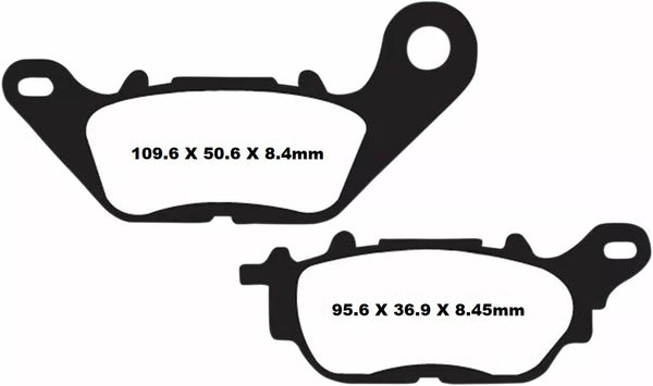 EBC BRAKE PAD SFA ORG SCOOTER SFA464