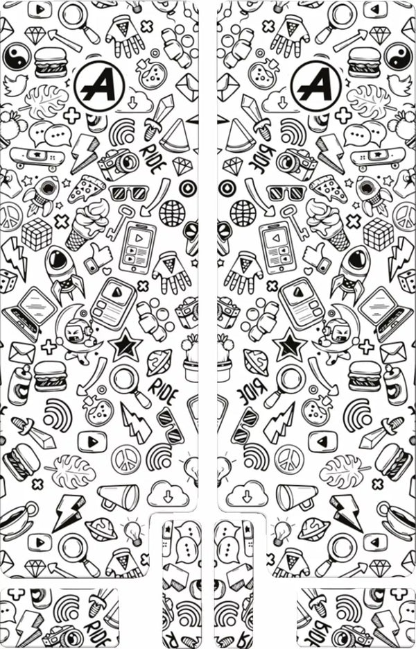 Algis Fork Decal BK ikona mat bk.p06.005