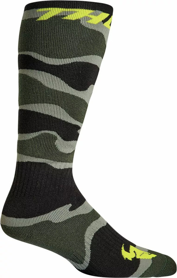 Thor Sock MX Camo GN/AC 6-9 3431-0671