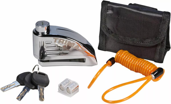 Trimax Lock Disc Chrome Alarm 10mm Tal88