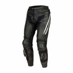 Rebelhorn Mc-Leather Pants Fighter Black /White