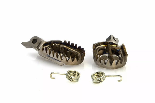 Scar Ti Footpegs YZF250 24- 450 23- S1517