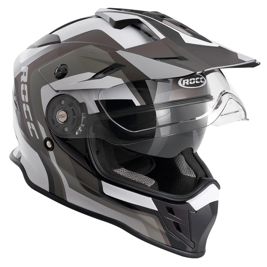 Rocc 781 Adventure MC helmet black /gray