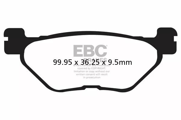 EBC Brzdenie Pad vee semiSntrd FA319/2V
