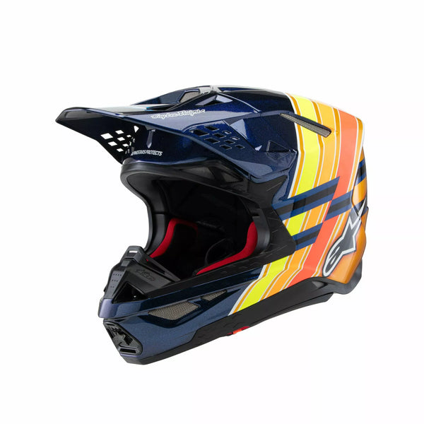 Alpinestars (MX) prilba S-M10 TLD25 BL/alebo/YL S 8300325-7156-S