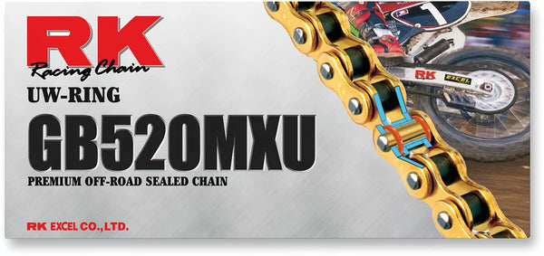 RK Chain RK520MXU GG 118C GB520MXU-118-CL