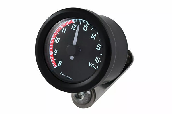 Daytona velona volt meter červená tvár 80860