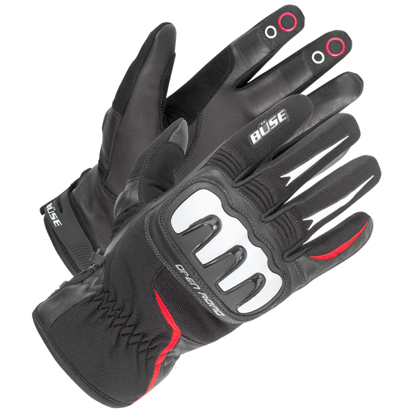 Büse MC-Gloval Open Road Sport Black /Red