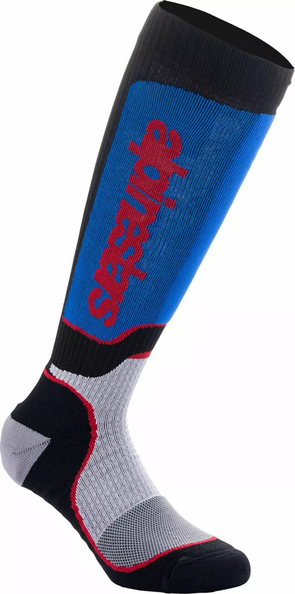 Alpinestars (MX) Sock MX Plus BLK/WHHT/BL L 4702324-1226-L