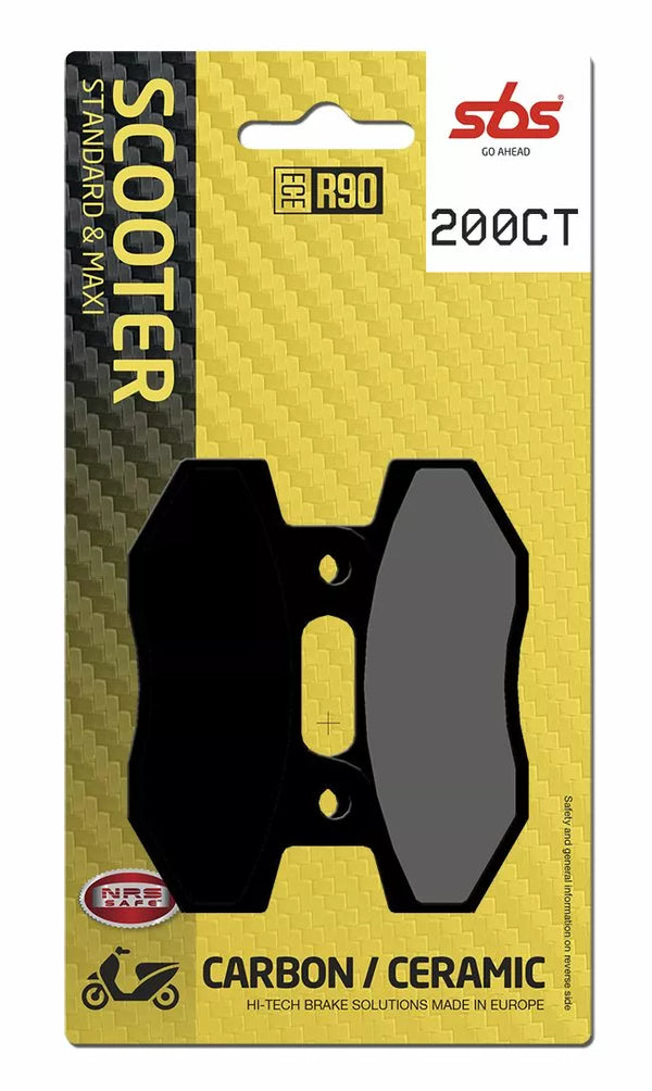 SBS Brake Pad Car/Cer Scoot 200ct