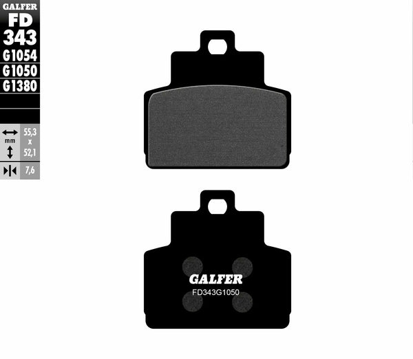Galfer Brake Pad Semi Metal Scooter FD343G1050